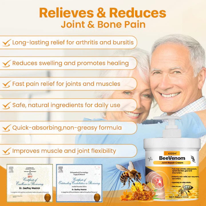 KISSHI™ BeeVenom Joint Repair Cream