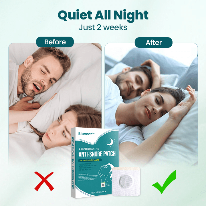 LUHAKA™ SilentBreathe Anti-Snore Patch