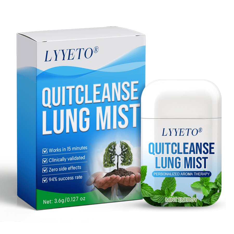 Lyyeto® QuitCleanse Lung Mist ACE — Break Free From Cigarettes in 21 Days