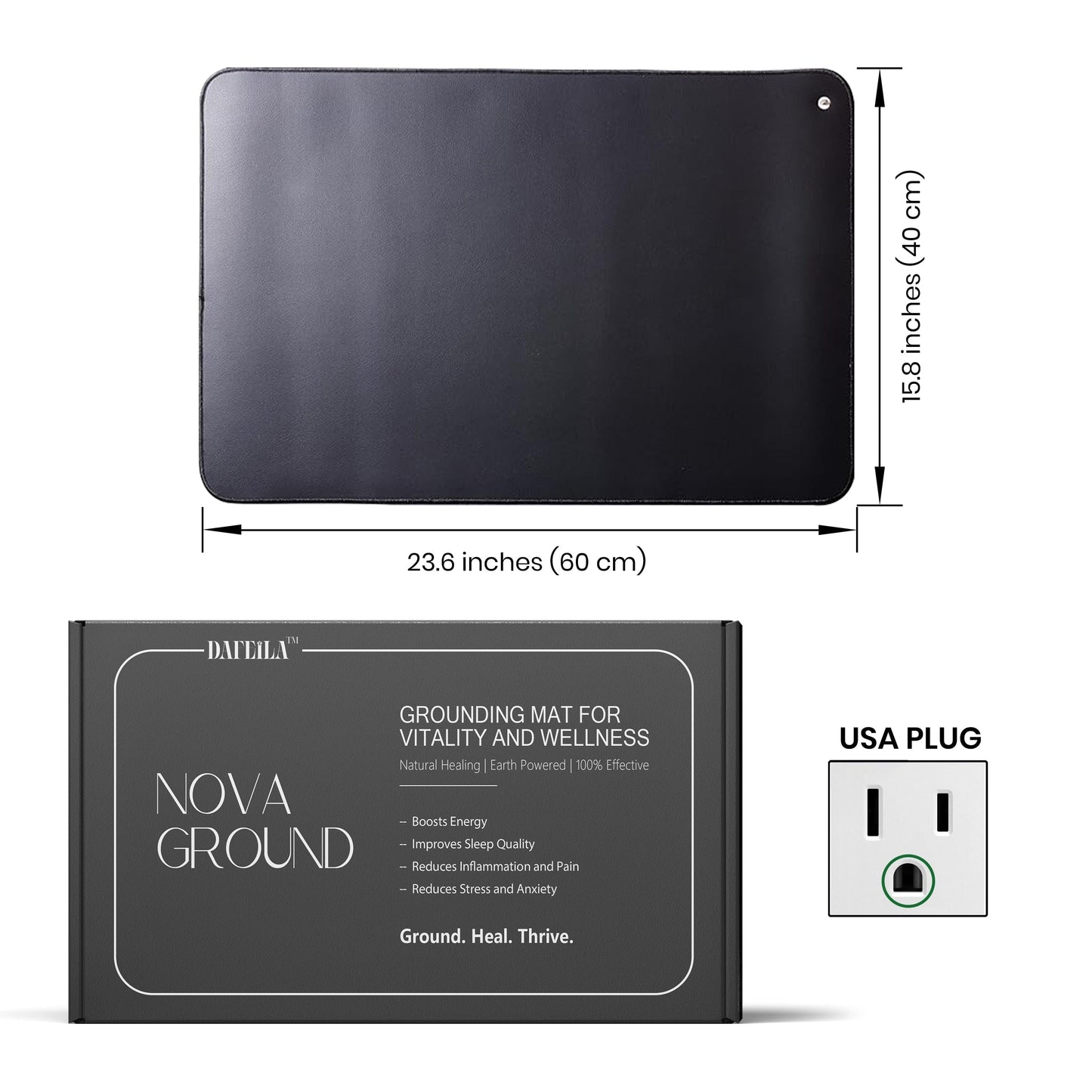 Dafeila™ NovaGround Grounding Mat for Vitality and Wellness