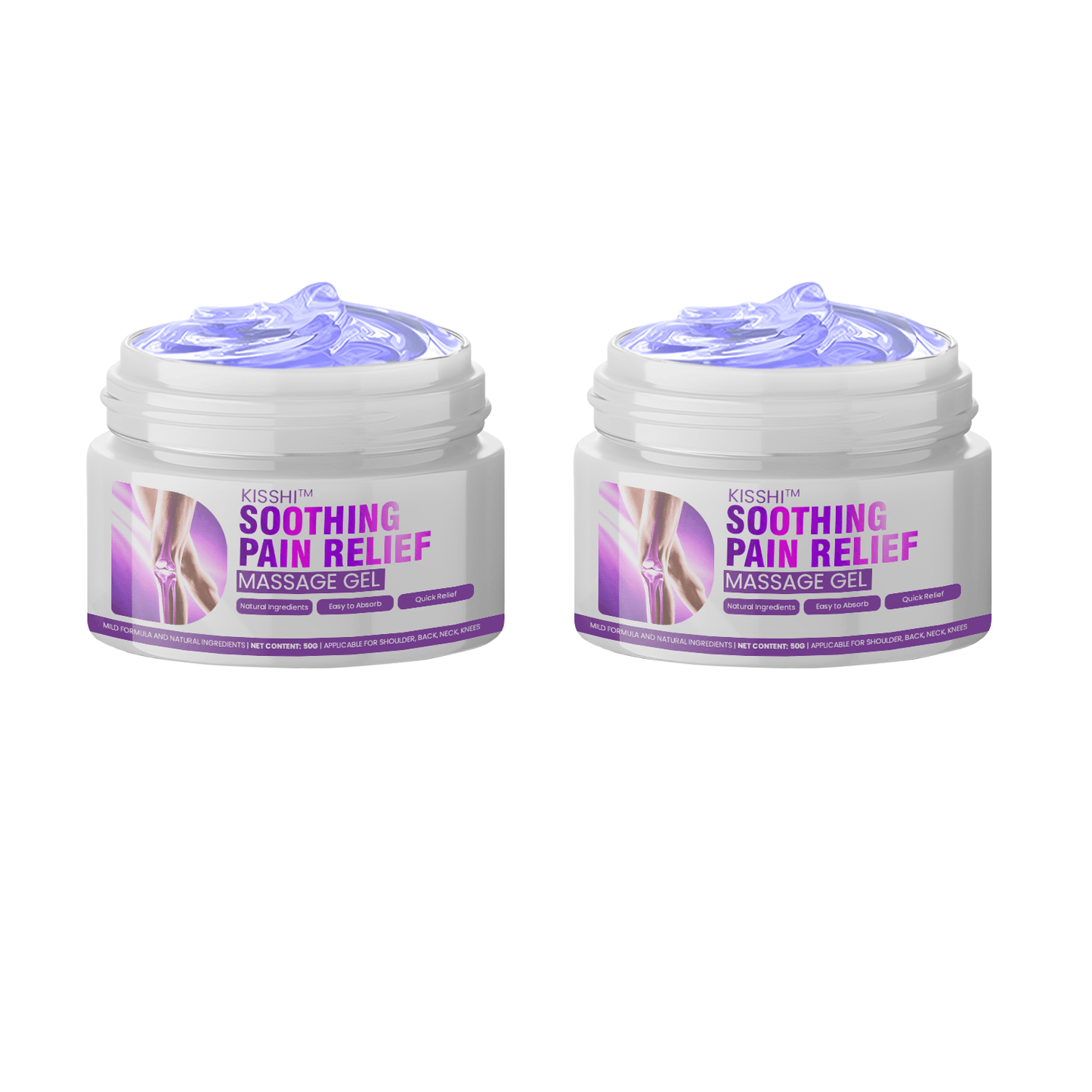 KISSHI™ Turmeric & Emu Oil Arthritis Soothing Pain Relief Massage Gel_Ultra06
