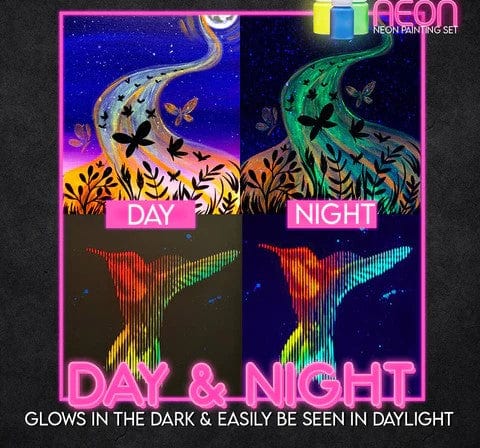 Kisshi™ Neon Painting Set