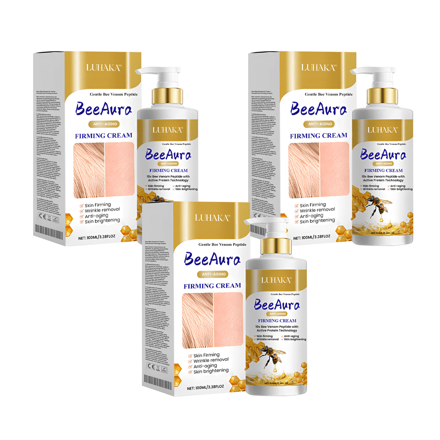 LUHAKA™ BeeAura Anti-Aging Firming Cream