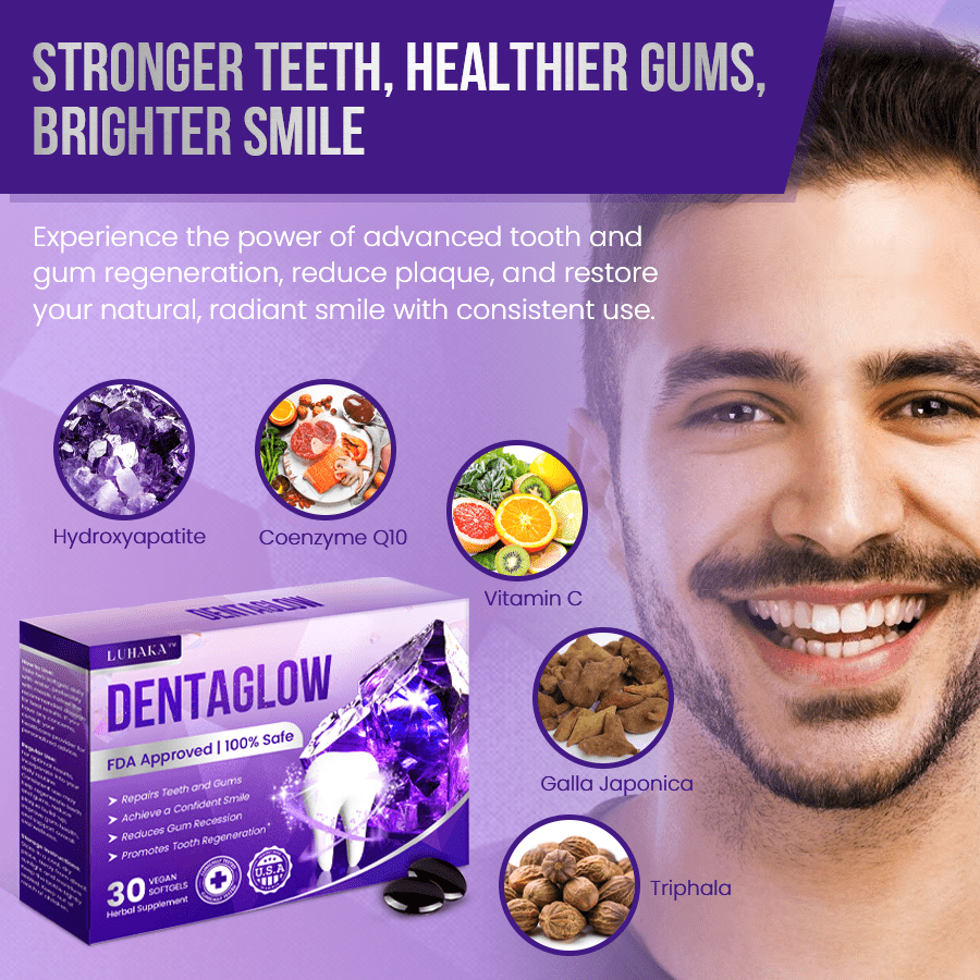 Luhaka™ DentaGlow Tooth & Gum Regeneration Booster ♾️3