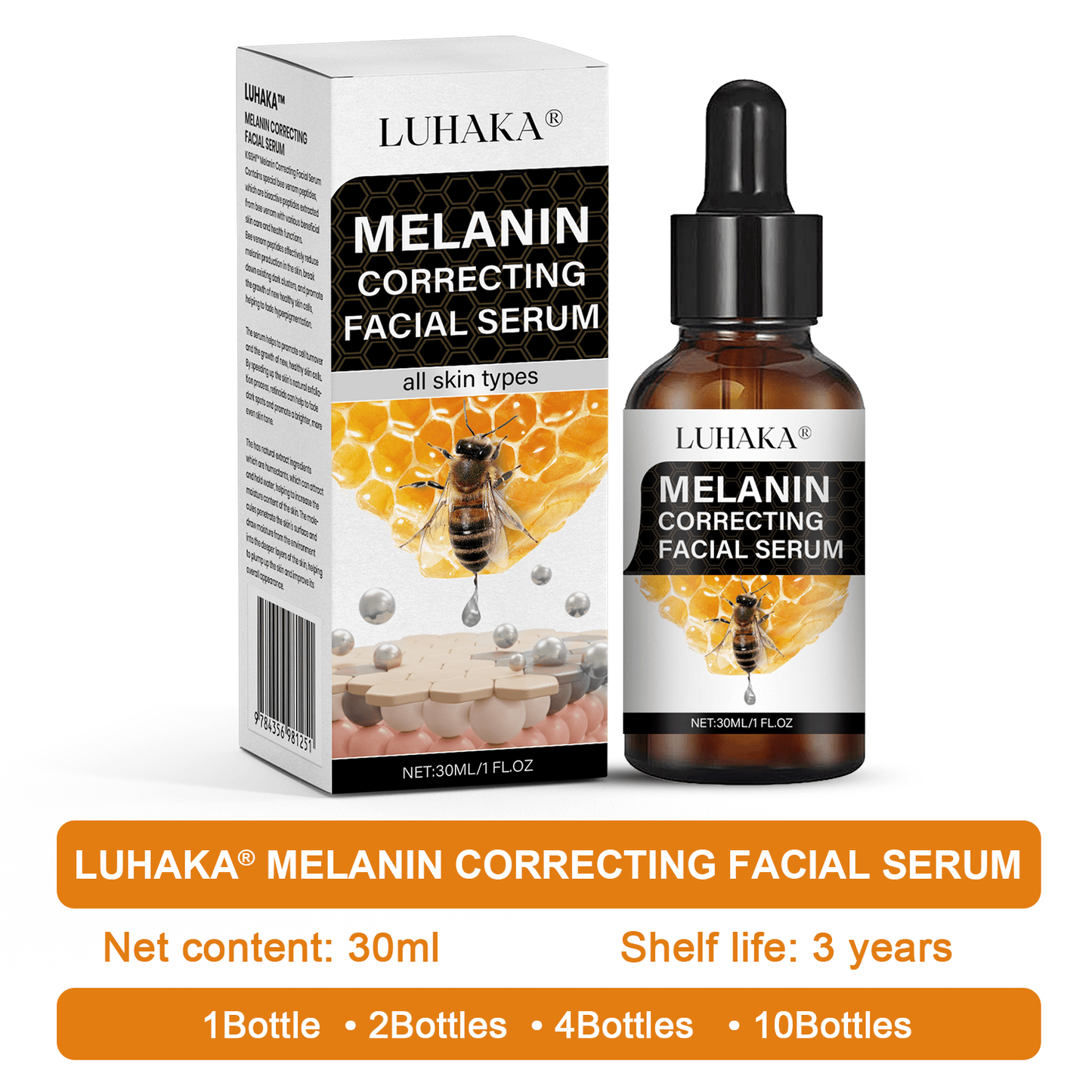 ✨Fast Dark Spot Remover-Luhaka® Melanin Correcting Facial Serum