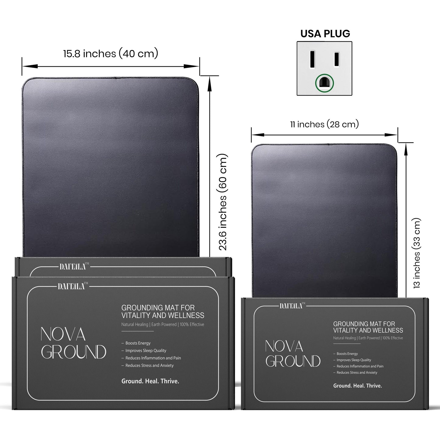 Dafeila™ NovaGround Grounding Mat for Vitality and Wellness