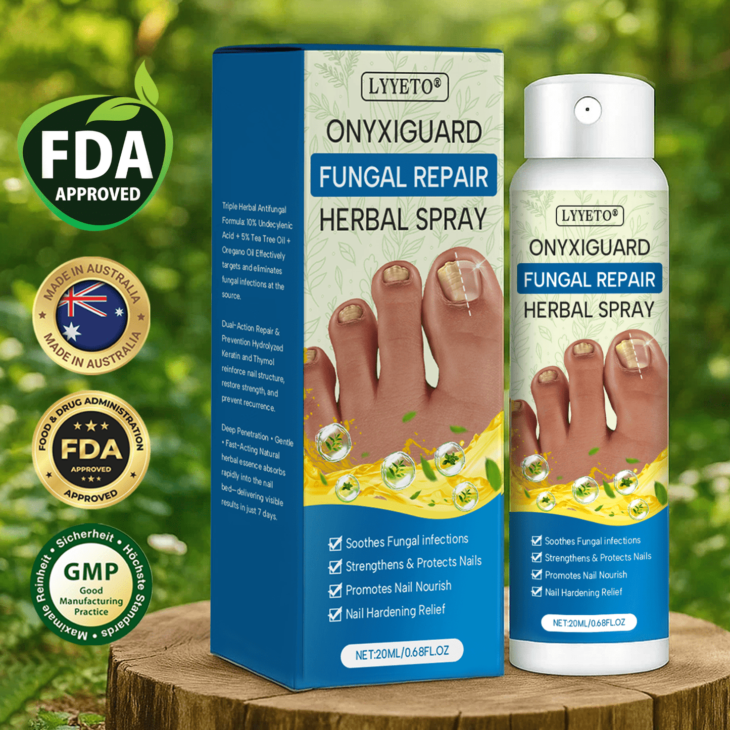 Lyyeto® OnyxiGuard Fungal Repair Herbal Spray_Ultra01