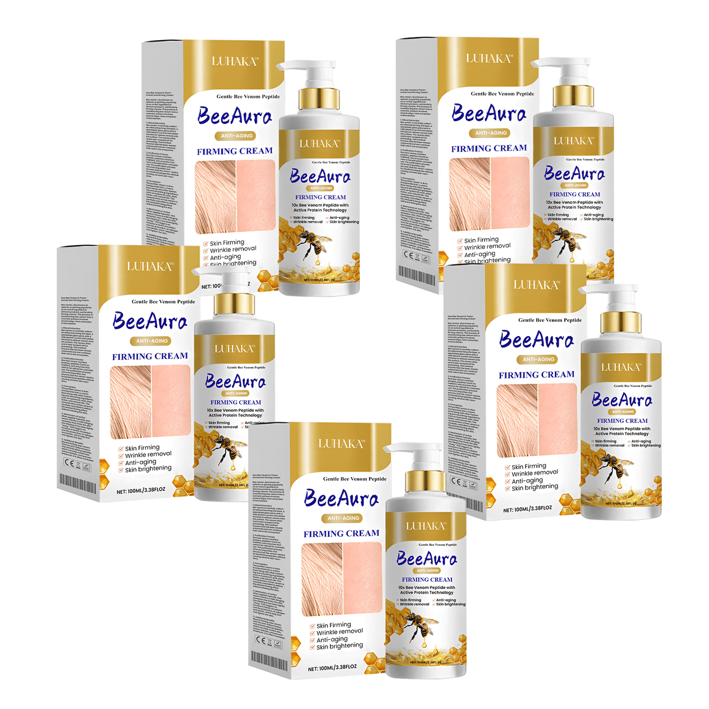 LUHAKA™ BeeAura Anti-Aging Firming Cream