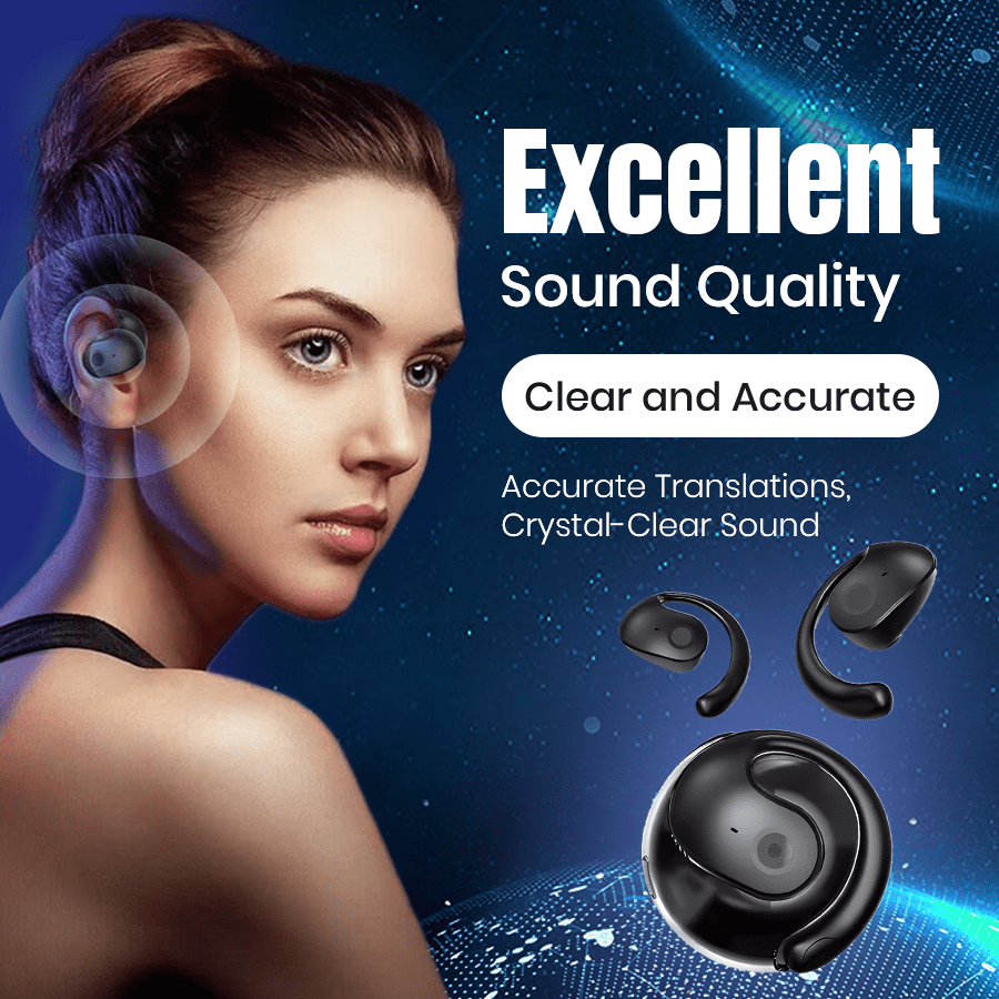 Dafeila™ Hearlingo AI Translation Bluetooth Earphones