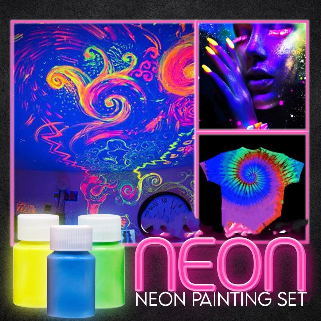 Kisshi™ Neon Painting Set