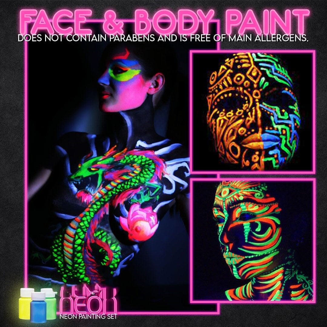 Kisshi™ Neon Painting Set