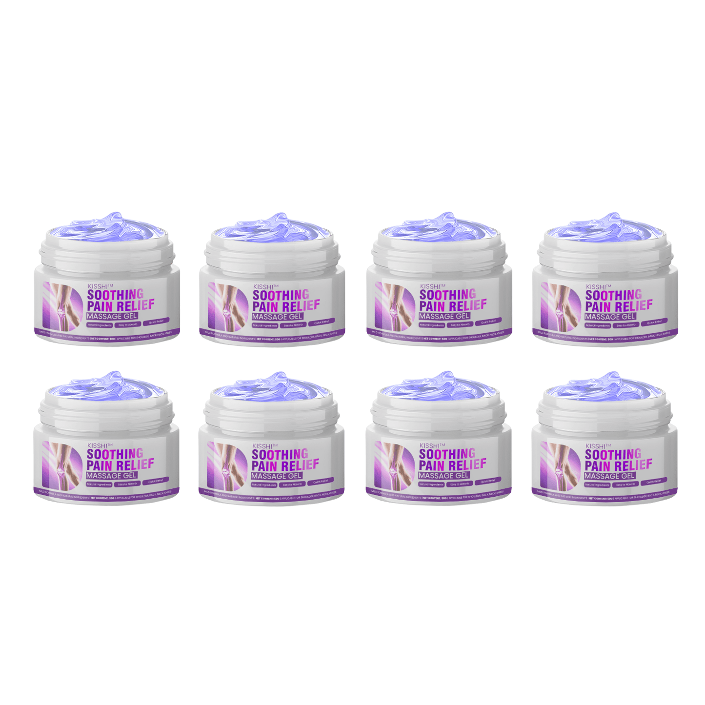 KISSHI™ Turmeric & Emu Oil Arthritis Soothing Pain Relief Massage Gel_Ultra06