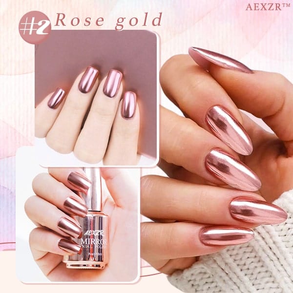 Aexzr™ Stunning Metallic Mirror Nail Polish Ultra1