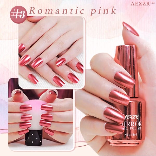 Aexzr™ Stunning Metallic Mirror Nail Polish Ultra1