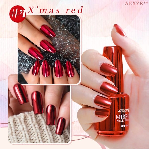 Aexzr™ Stunning Metallic Mirror Nail Polish Ultra1