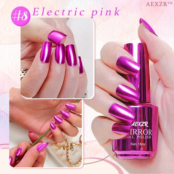 Aexzr™ Stunning Metallic Mirror Nail Polish Ultra1