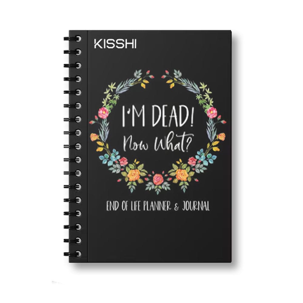 KISSHI™ End of Life Planner Organizer Notebook