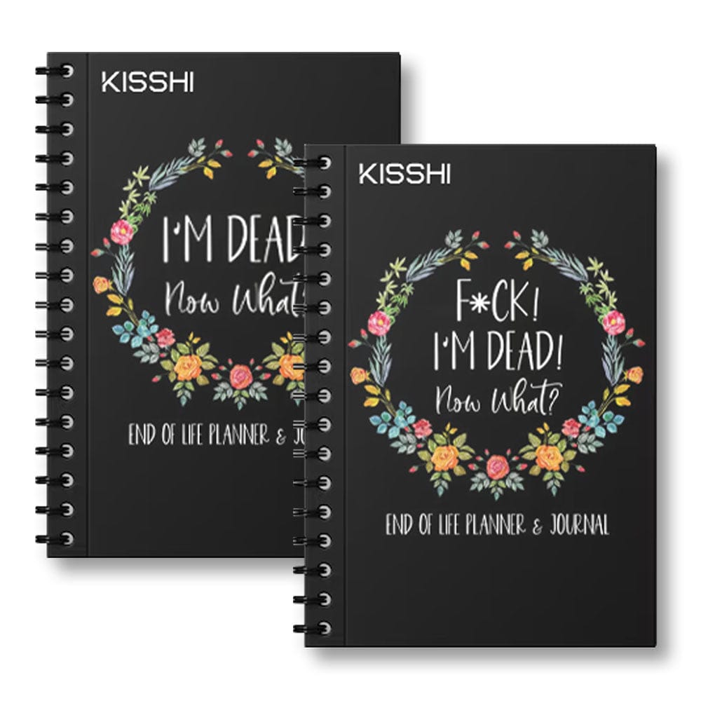 KISSHI™ End of Life Planner Organizer Notebook