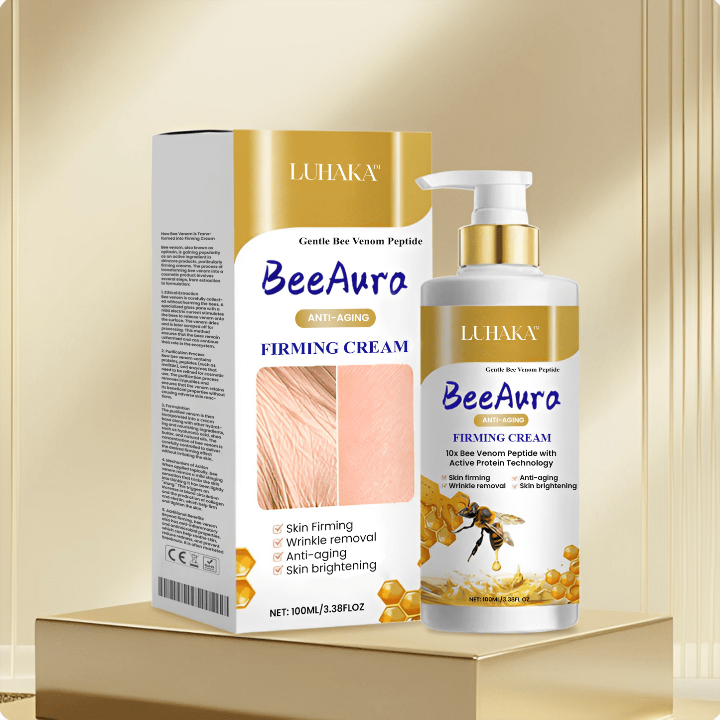 LUHAKA™ BeeAura Anti-Aging Firming Cream