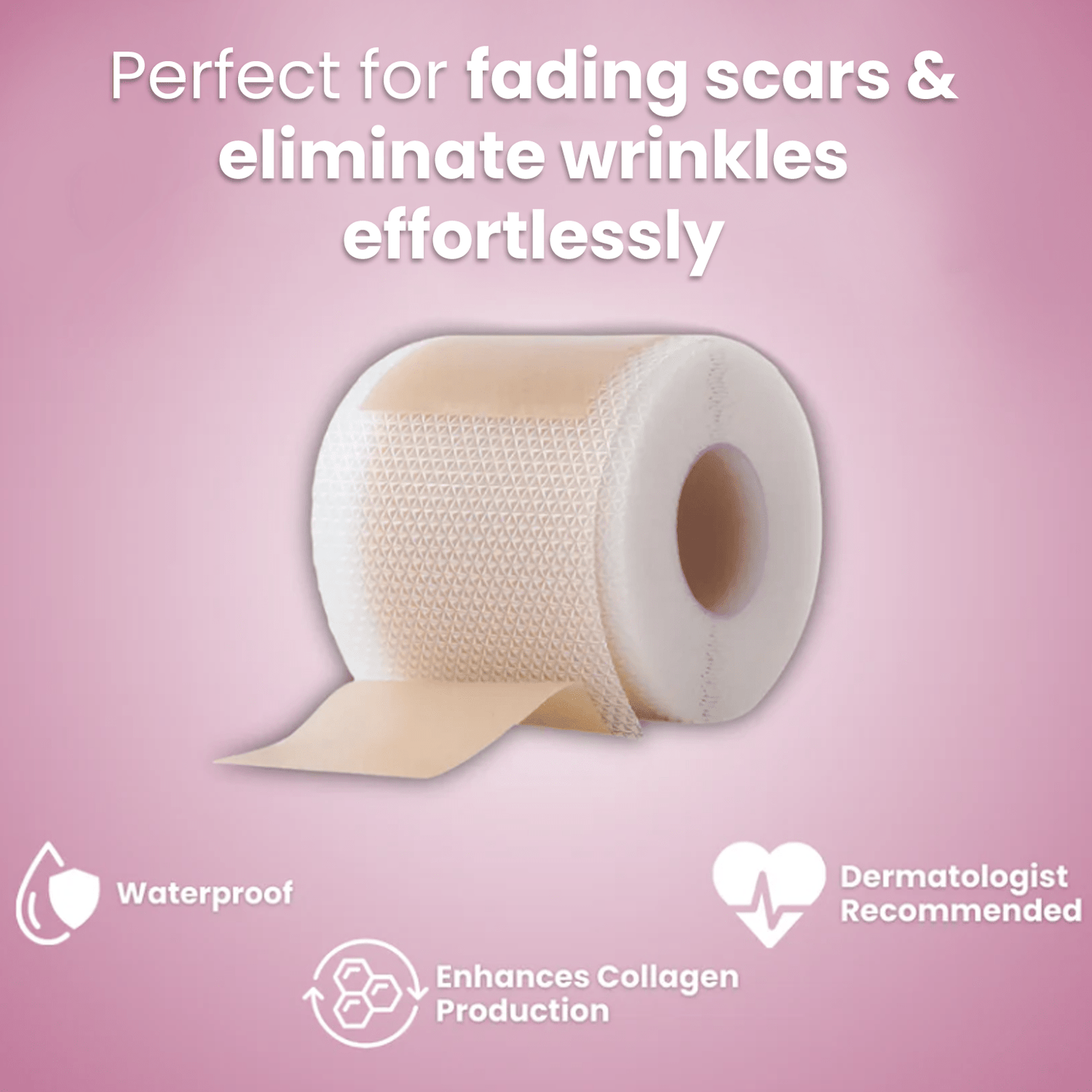 Luhaka™ Silicone Scar & Wrinkle Tape 2