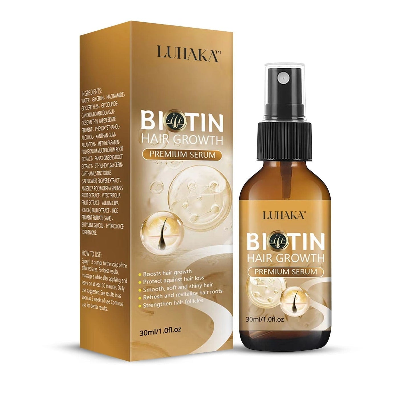 Luhaka™ Biotin Hair Growth Premium Serum