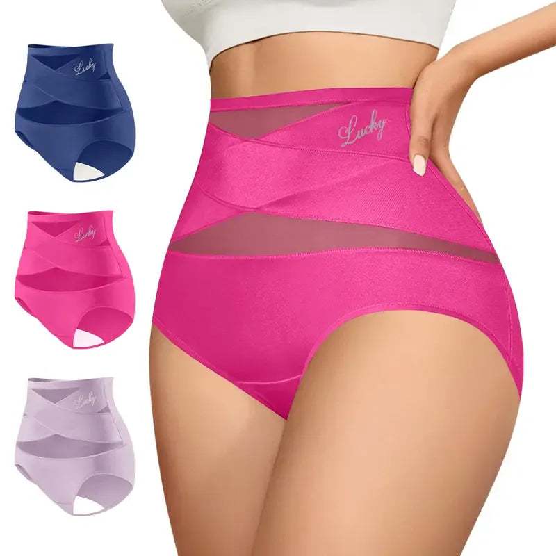 Lcuky Highwaist Womans Underwear ACE