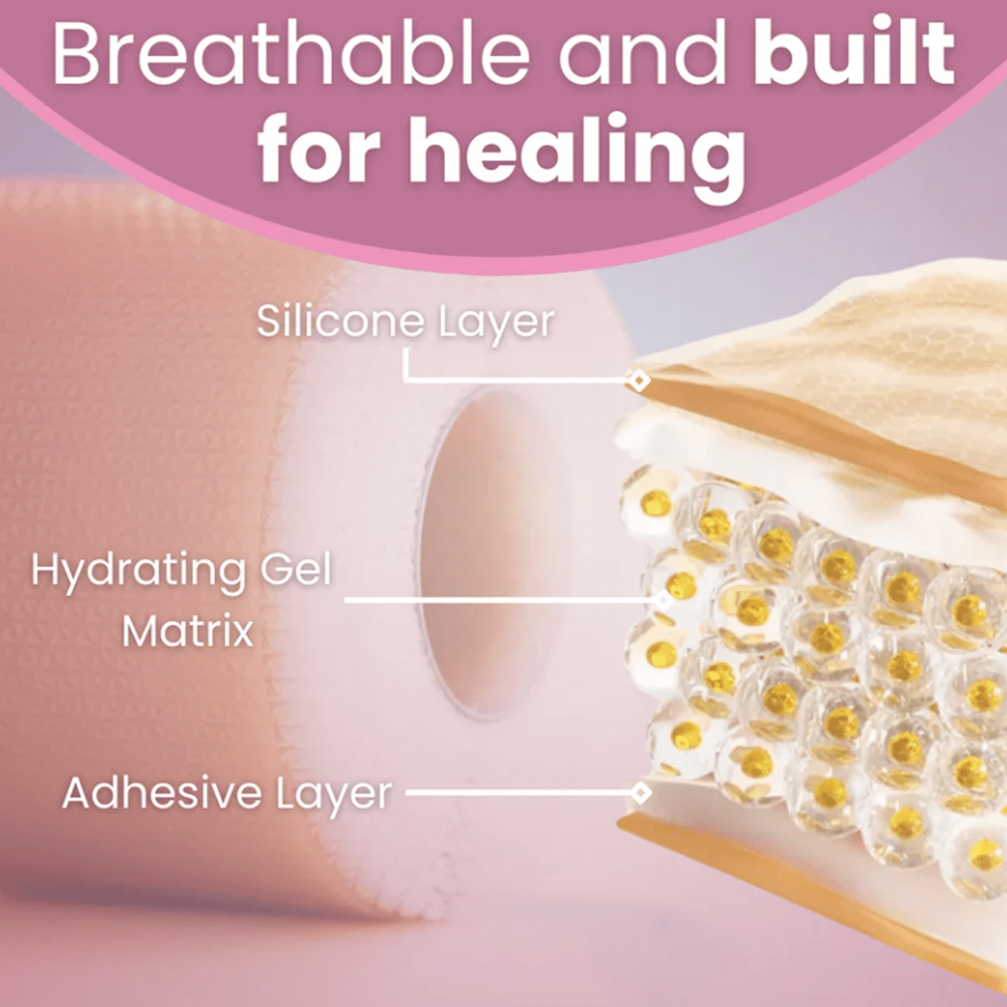 Luhaka™ Silicone Scar & Wrinkle Tape 2