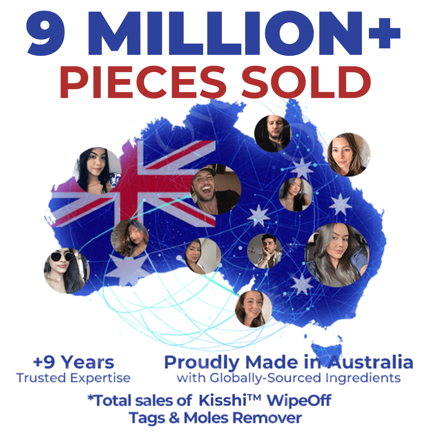 Kisshi™ WipeOff Tags & Moles Remover