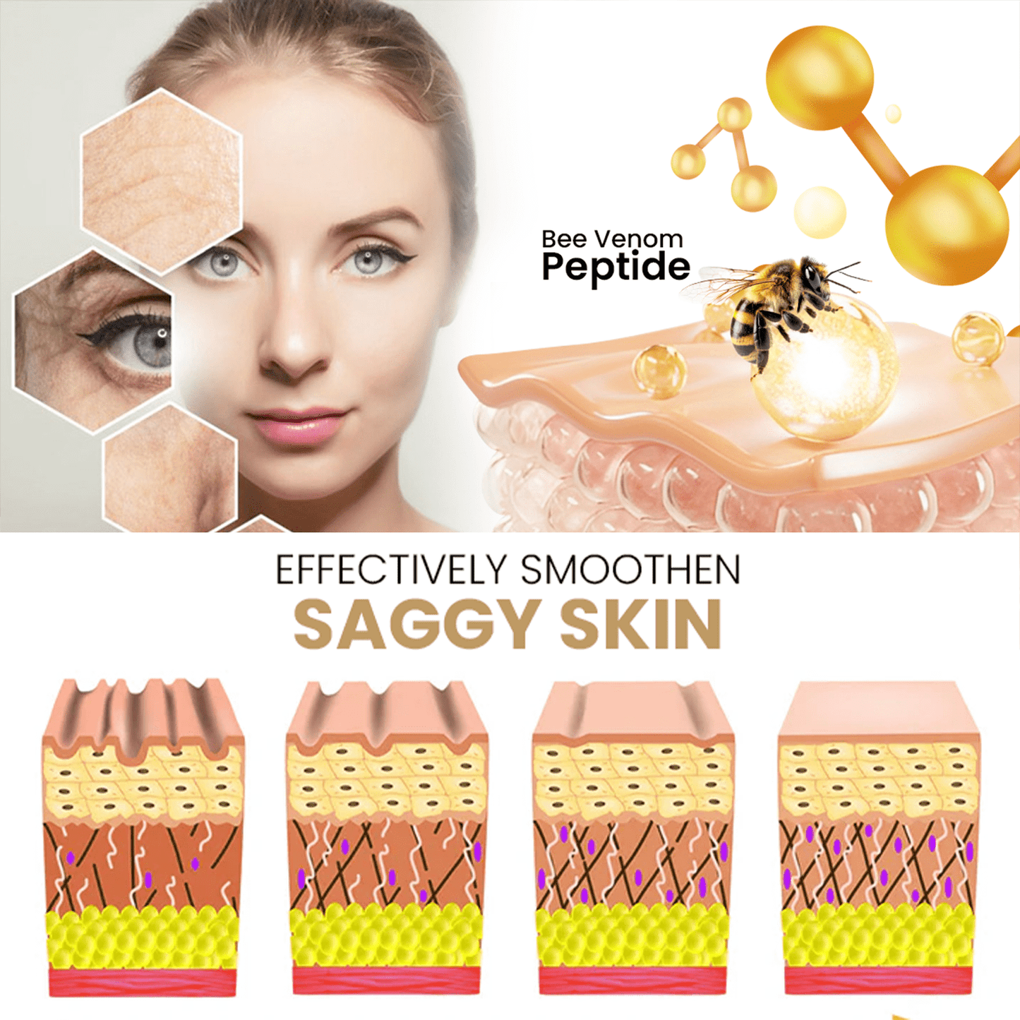 LUHAKA™ BeeAura Anti-Aging Firming Cream