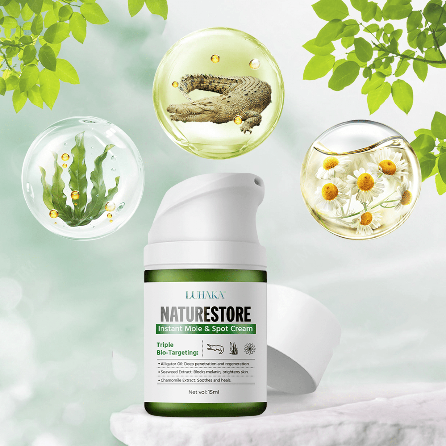 ✅Official Store: Luhaka™ NATURESTORE Instant Mole & Spot Cream
