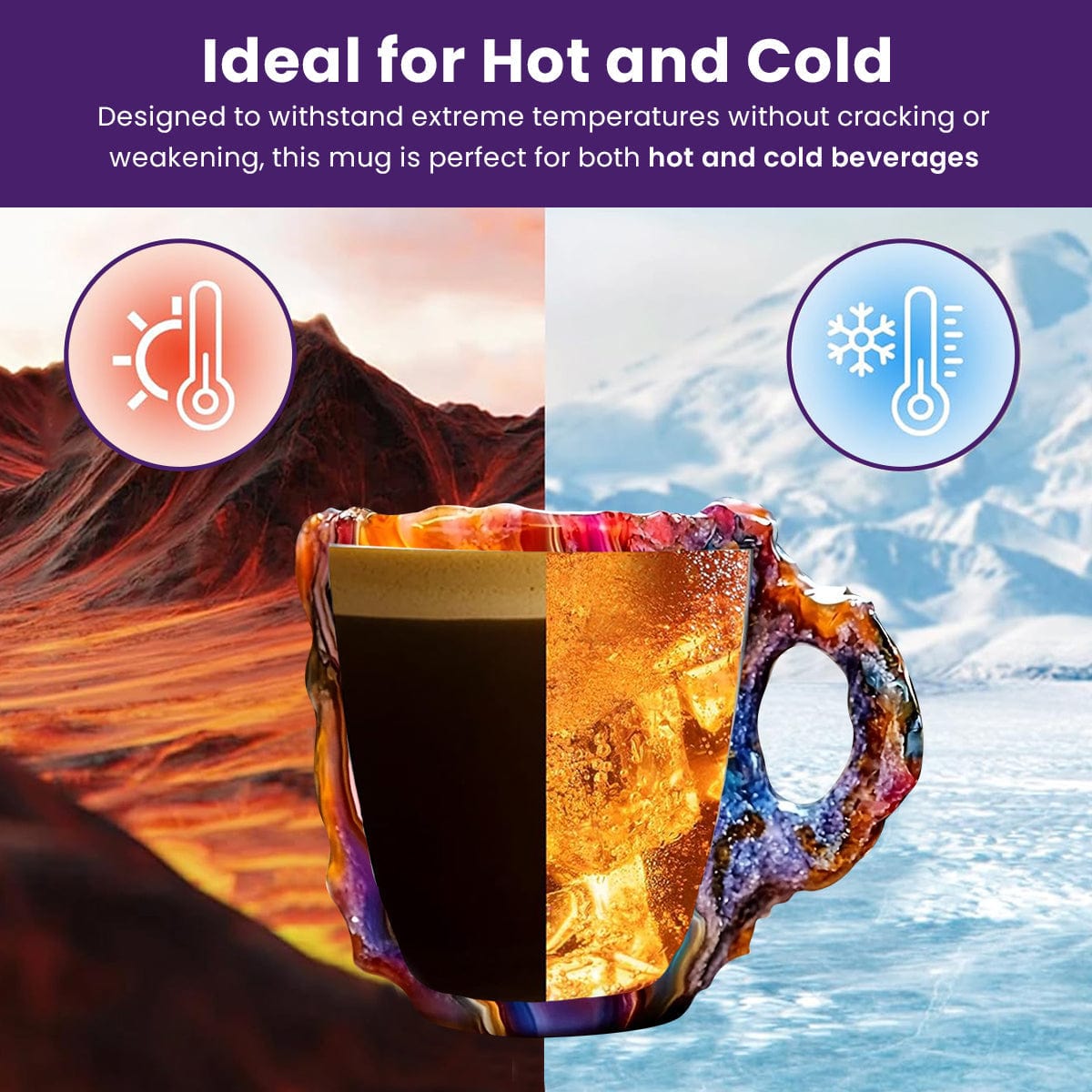 Mineral Crystal Coffee Mug