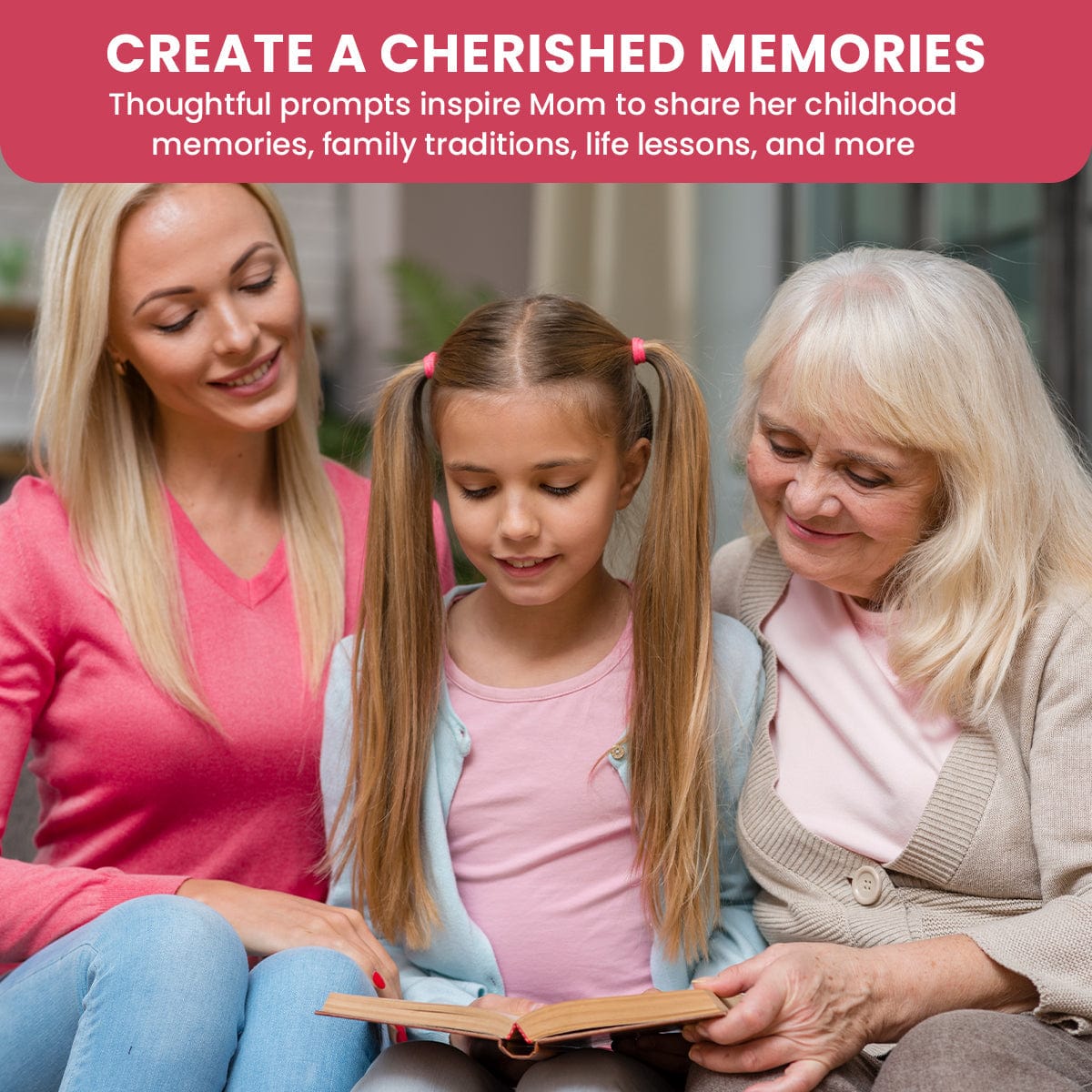 Luhaka® Mom, I Want to Hear Your Story: A Mother’s Guided Journal To Share Her Life & Her Love 🌹Happy Mother's Day