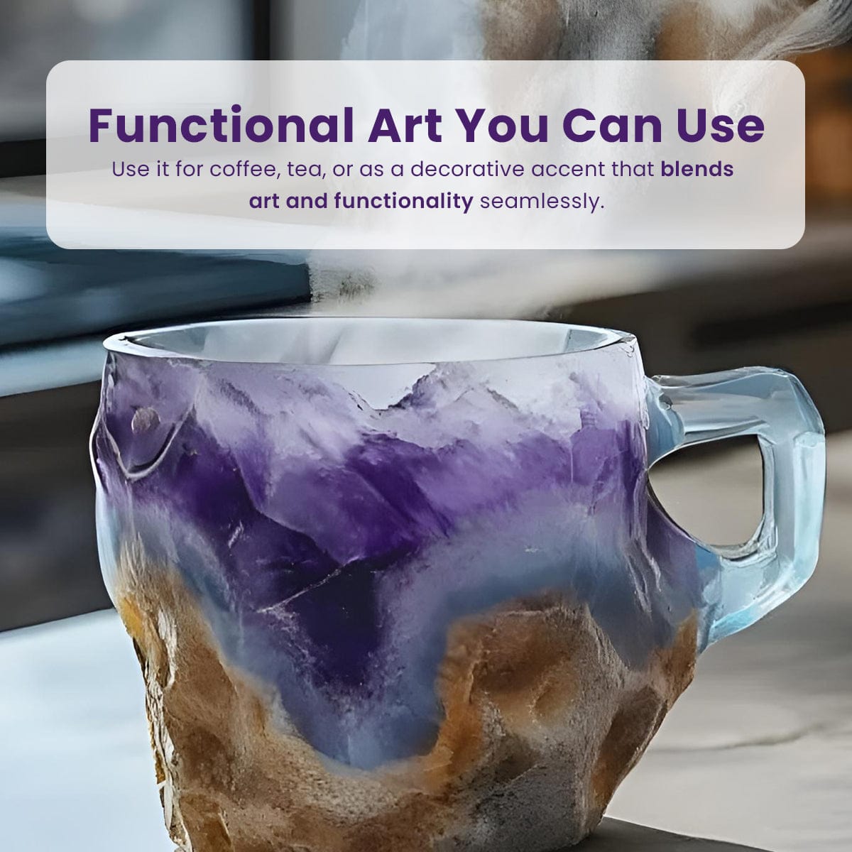 Mineral Crystal Coffee Mug