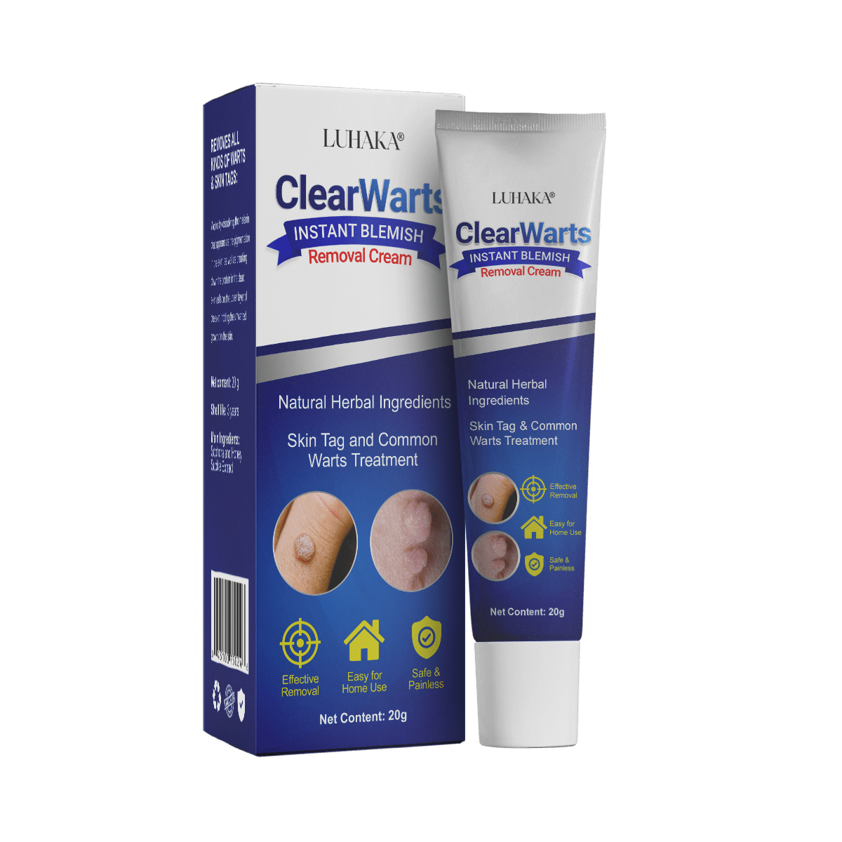 Luhaka® ClearWarts Instant Blemish Removal Cream