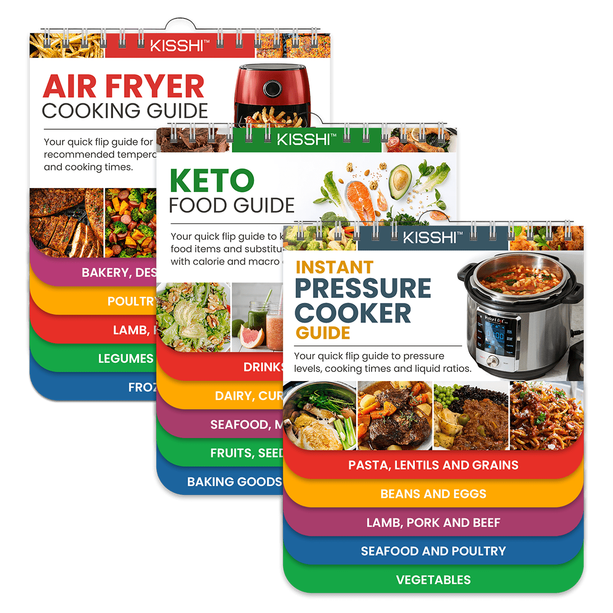 KISSHI™ Simple Cooking Guide Magnets