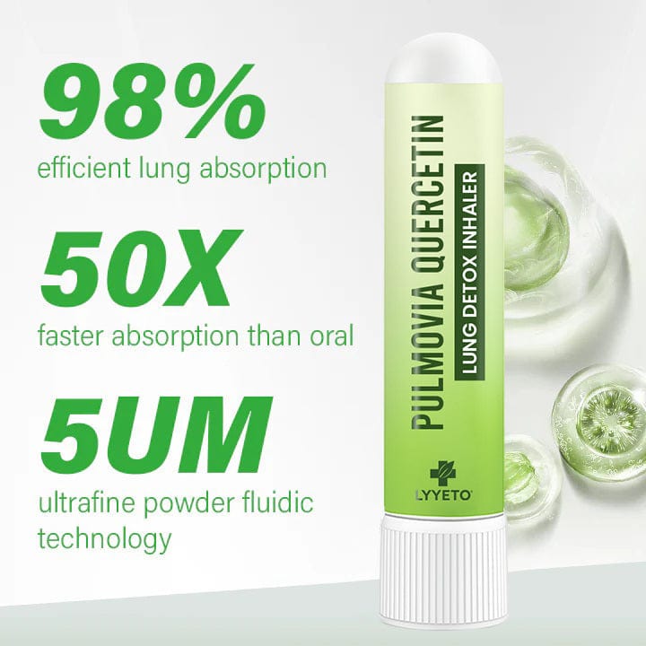 Lyyeto® Pulmovia Quercetin Lung Detox Inhaler ACE