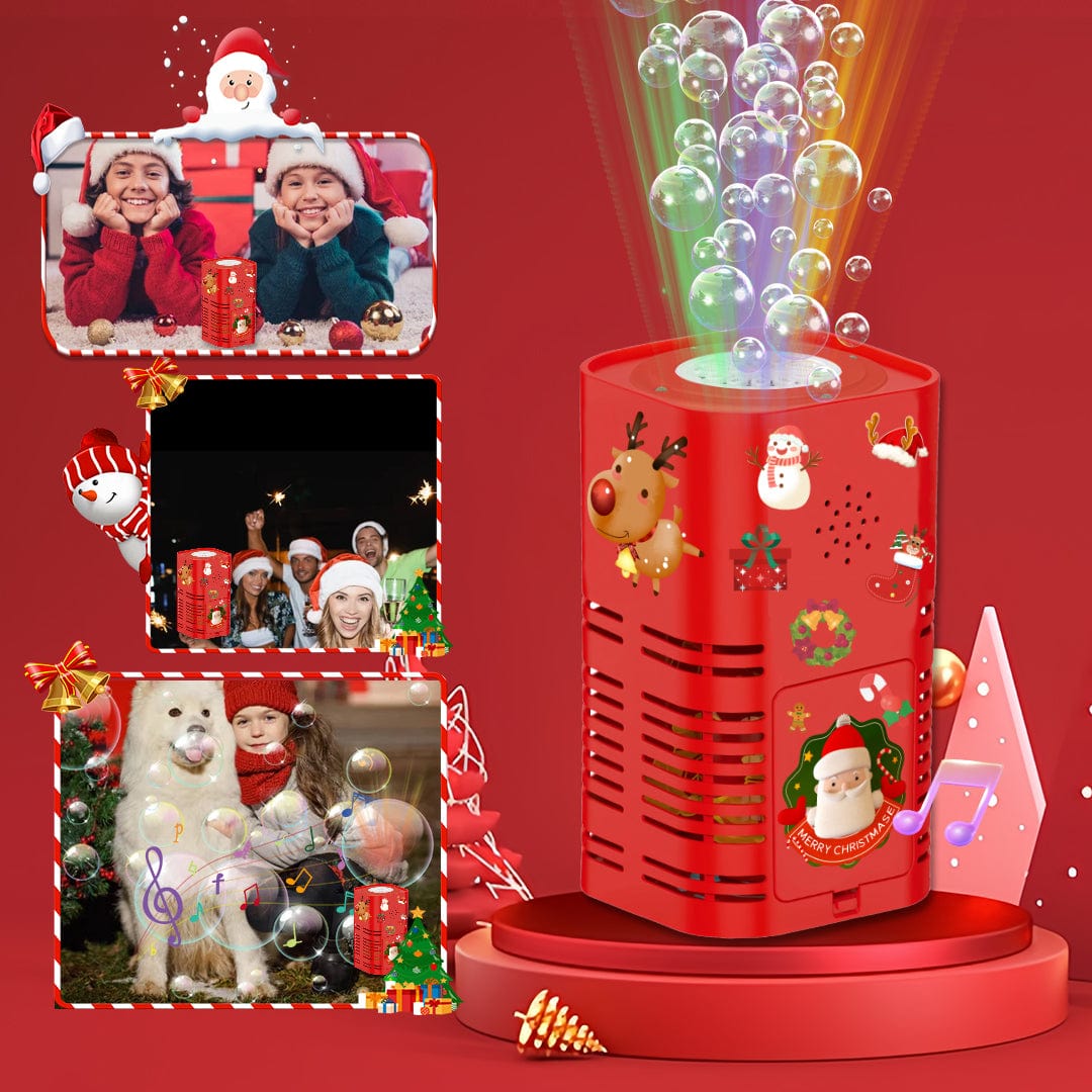 Kisshi™ FestiveAtmo Reusable-Fireworks Bubble Machine