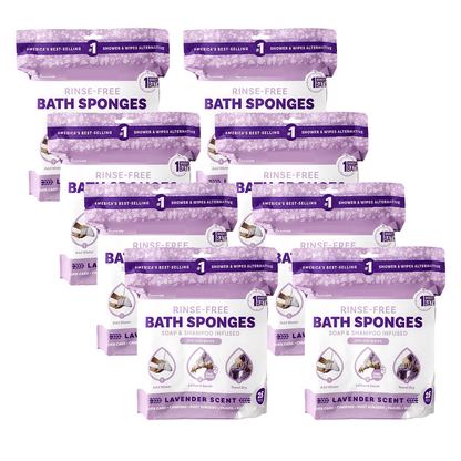 Rinse-Free Sponge Bath