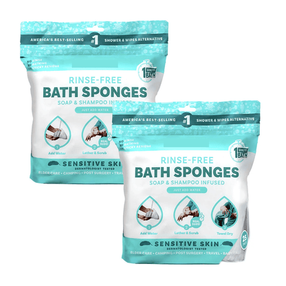 Rinse-Free Sponge Bath