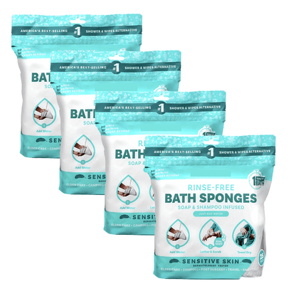Rinse-Free Sponge Bath