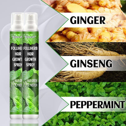 Biancat™ FolliHerb Hair Growth Spray 🔥Enjoy Special Discount🔥