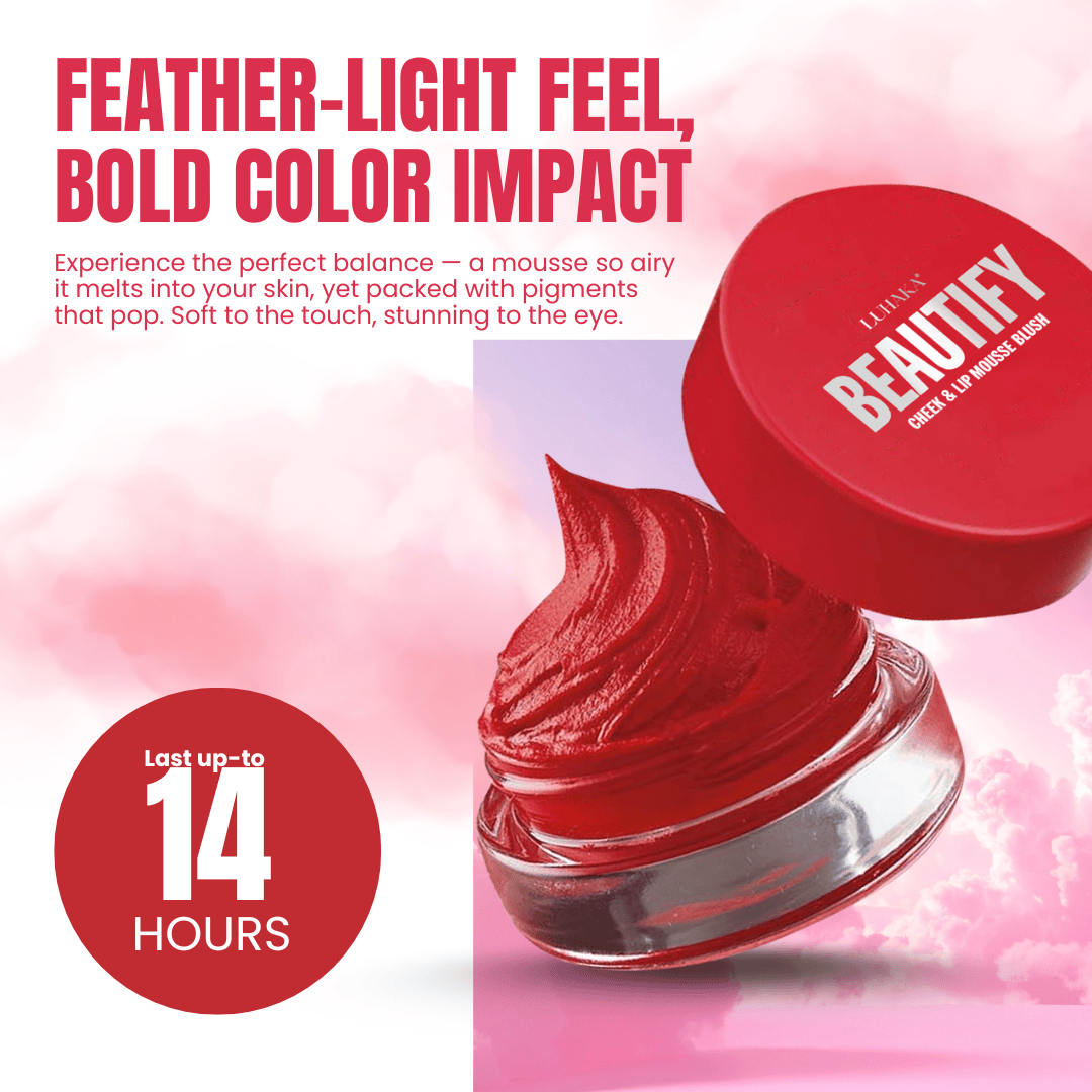 Luhaka® Beautify Cheek & Lip Mousse Blush