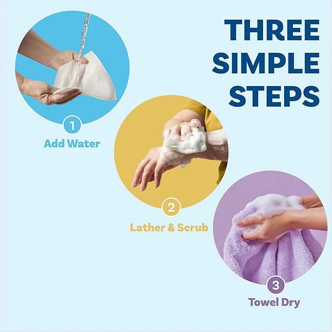 Rinse-Free Sponge Bath