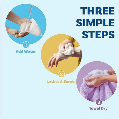 Rinse-Free Sponge Bath