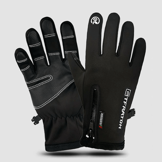 Outdoor Winter Gloves Touchscreen Windproof Full-Finger Fleece Lined for Men Women Sports Travel Daily Activities Unisex ACE