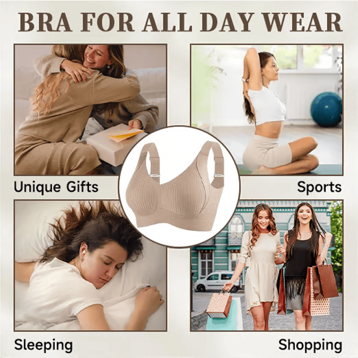 Nawaru® Super Firming Wire-Free Push Up Bra All-Day Comfort No More Sagging🎁3 Packs🔥