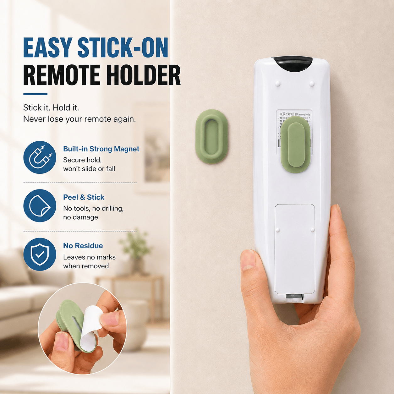 Magnetic Silicone Wall Organizer