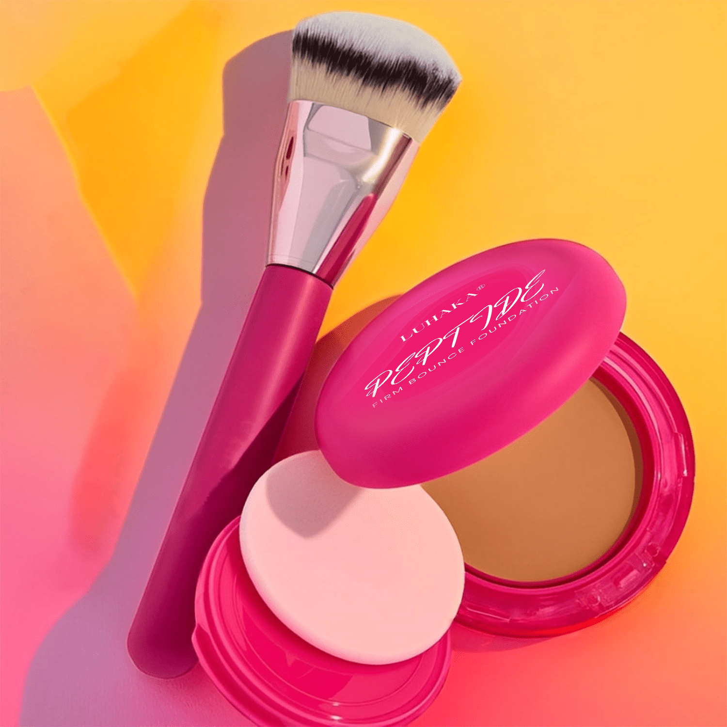 Final 3 Hours: 60% OFF🔥 Luhaka® Peptide Firm Bounce Foundation 🌞8