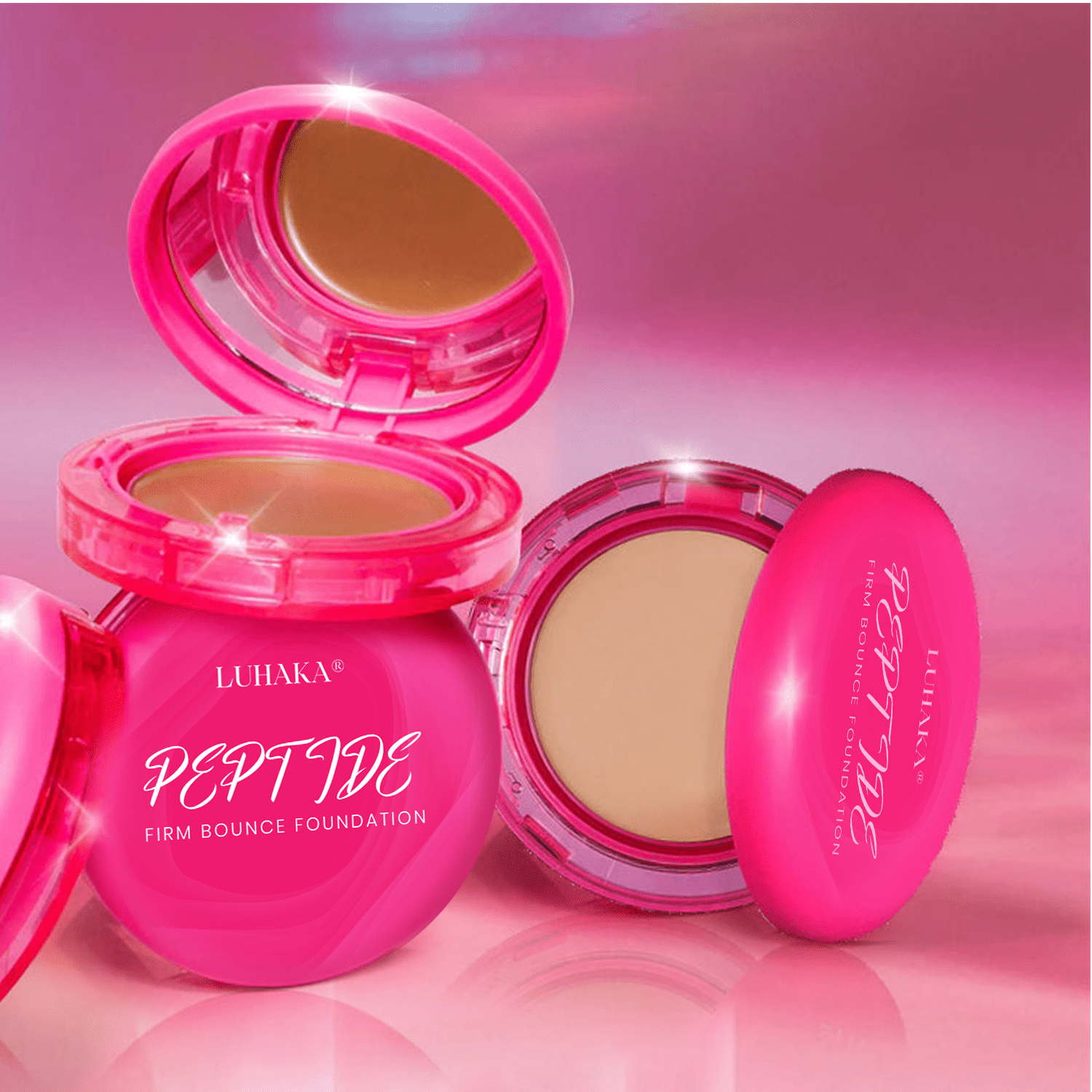 Final 3 Hours: 60% OFF🔥 Luhaka® Peptide Firm Bounce Foundation 🌞8