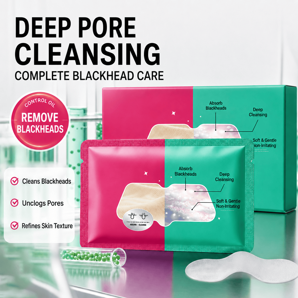 Pore Cleansing Bubble Nose Mask